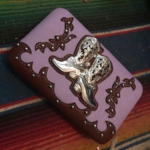Light Purple Western Wallet